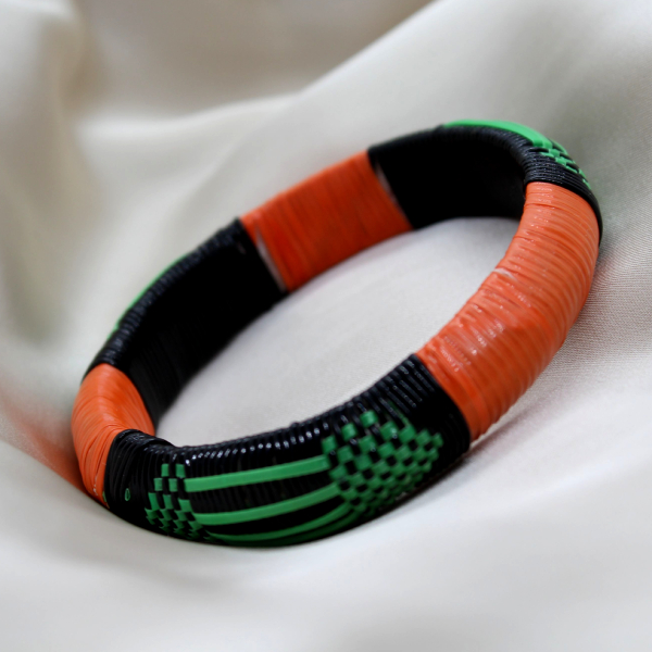 Namégué | Le bracelet ethnique orange
