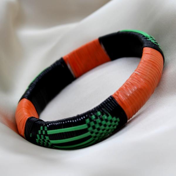 Namégué | Le bracelet ethnique orange