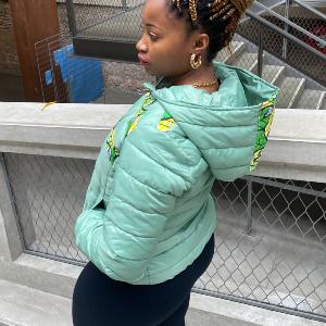 Ouma | La doudoune en wax