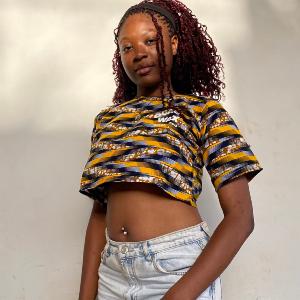 Dande | Le haut crop-top en WAX 