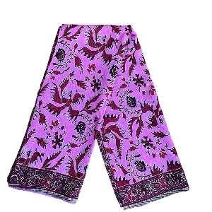 Tilyã | Le tissu batik rose