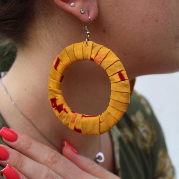 Baongho I Les boucles d'oreilles en wax