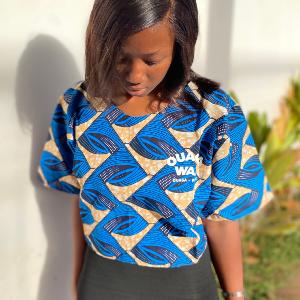 Koloko | Le haut crop-top en WAX 