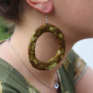 Walga I Les boucles d'oreilles en wax