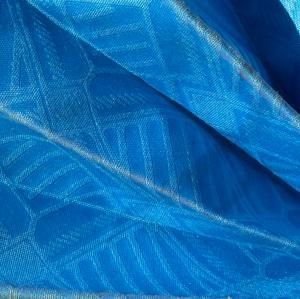 Diarra | L'éventail en wax bleu