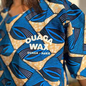 Koloko | Le haut crop-top en WAX 